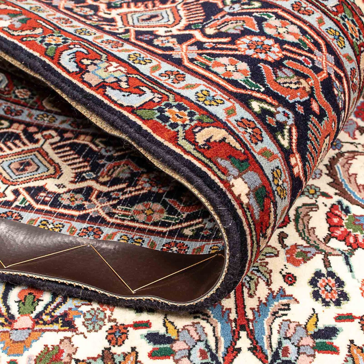 Persisk tæppe - Bijar - 202 x 150 cm - beige