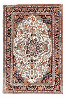 Persisk tæppe - Bijar - 161 x 112 cm - beige