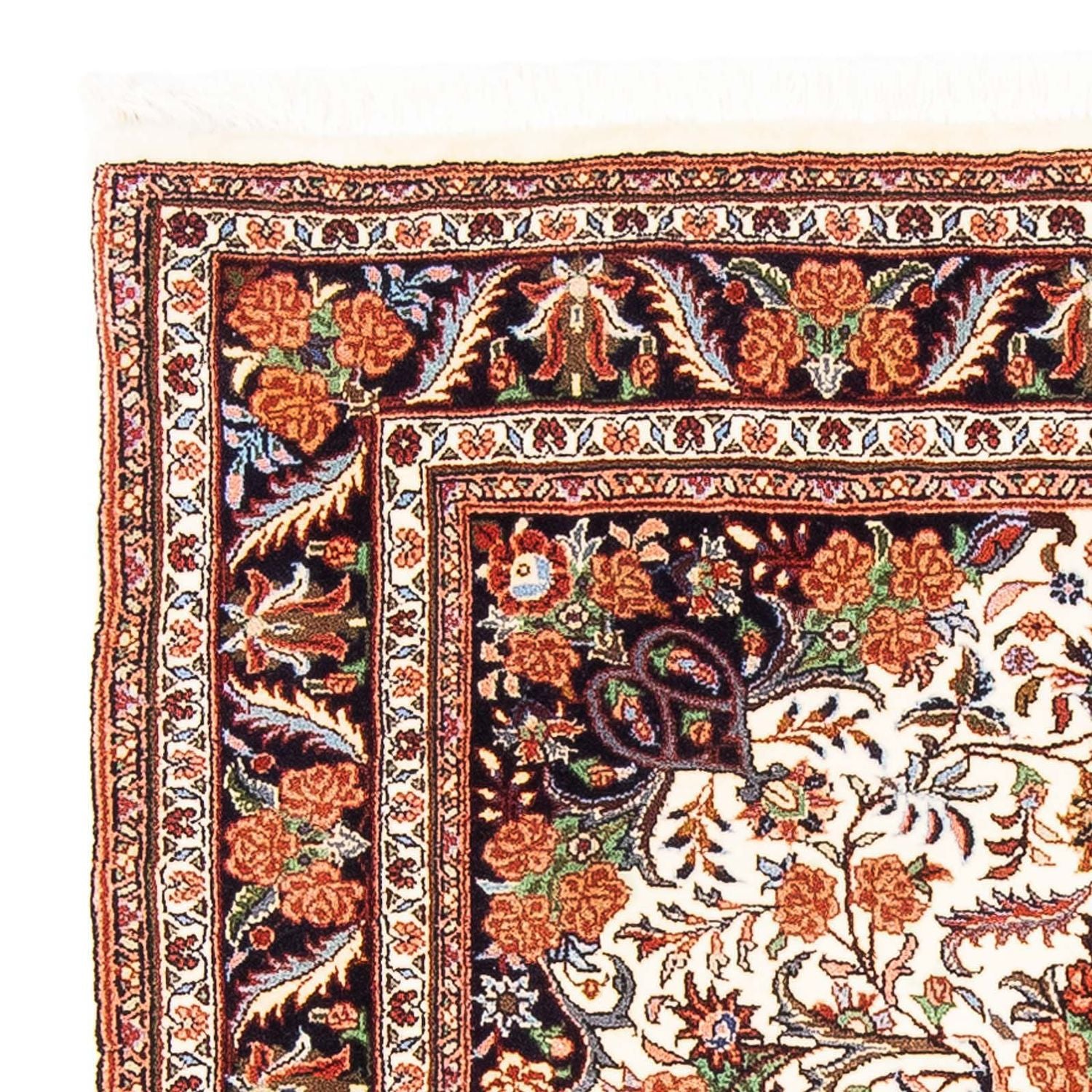 Persisk tæppe - Bijar - 161 x 112 cm - beige