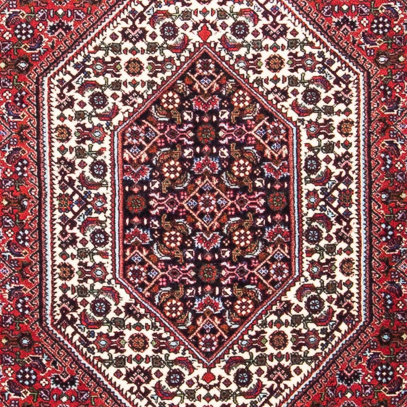 Persisk tæppe - Bijar - 154 x 90 cm - rød
