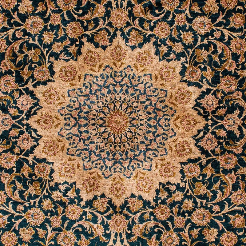 Silketæppe - China Silk - 183 x 122 cm - mørkerød