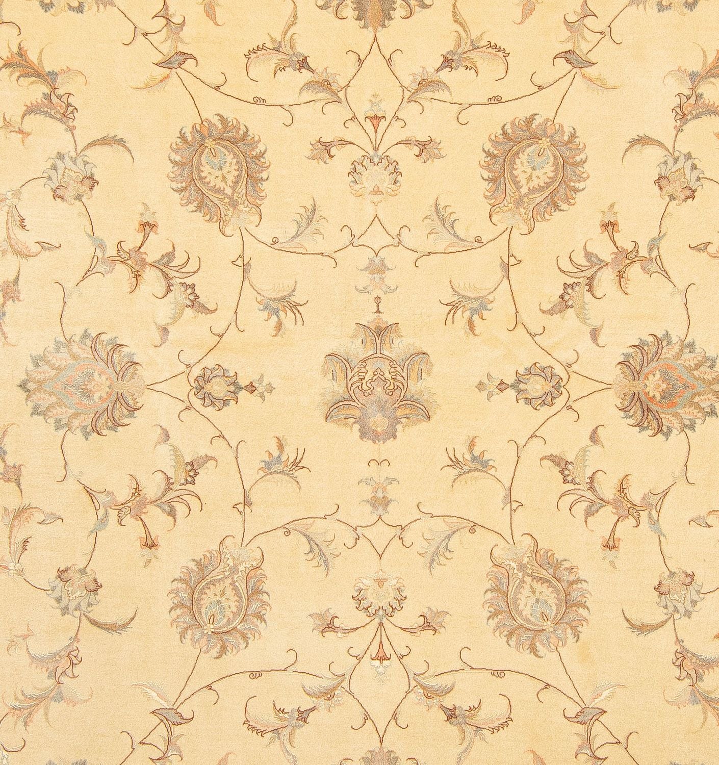 Persisk tæppe - Tabriz - Royal - 242 x 202 cm - beige