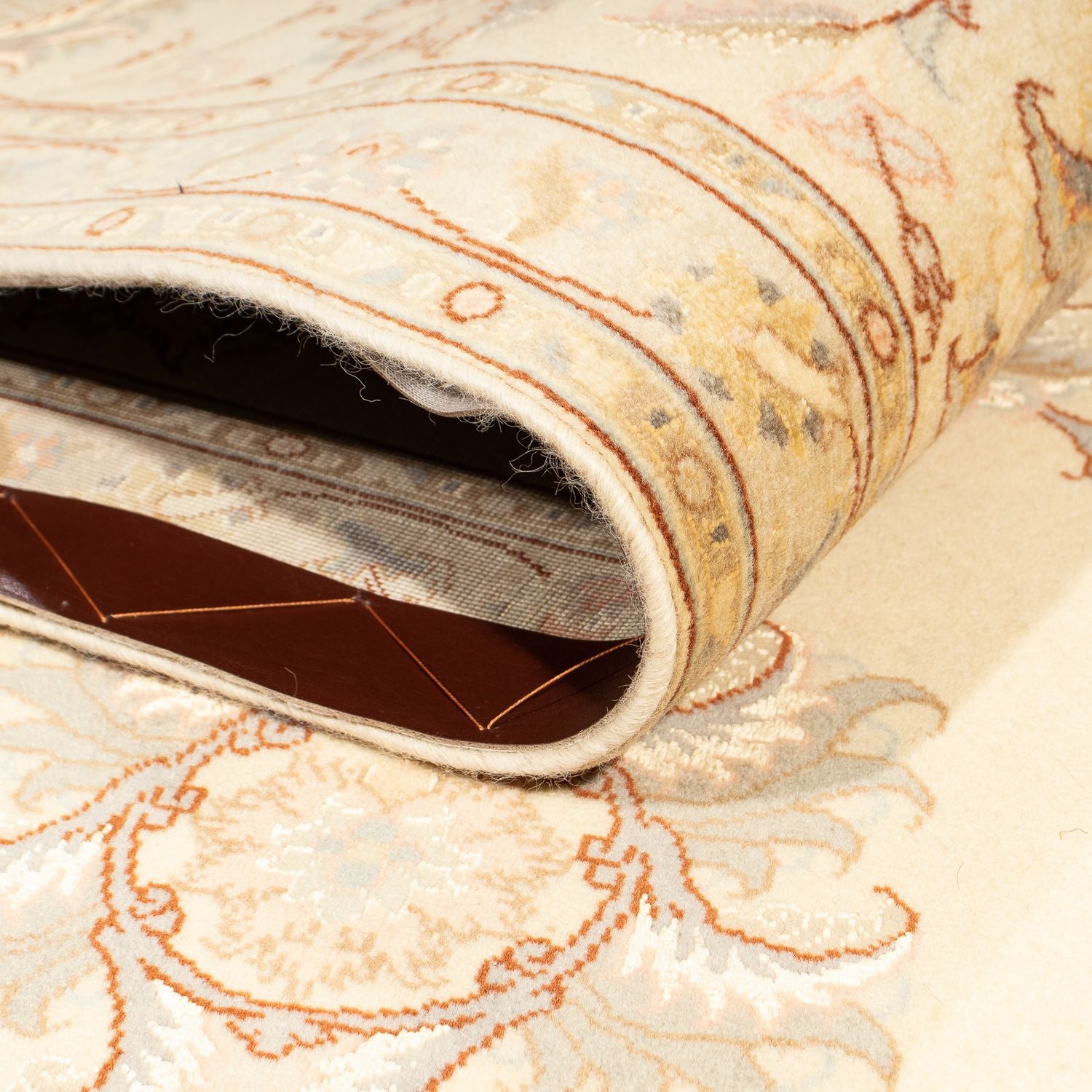 Persisk tæppe - Tabriz - Royal - 242 x 202 cm - beige