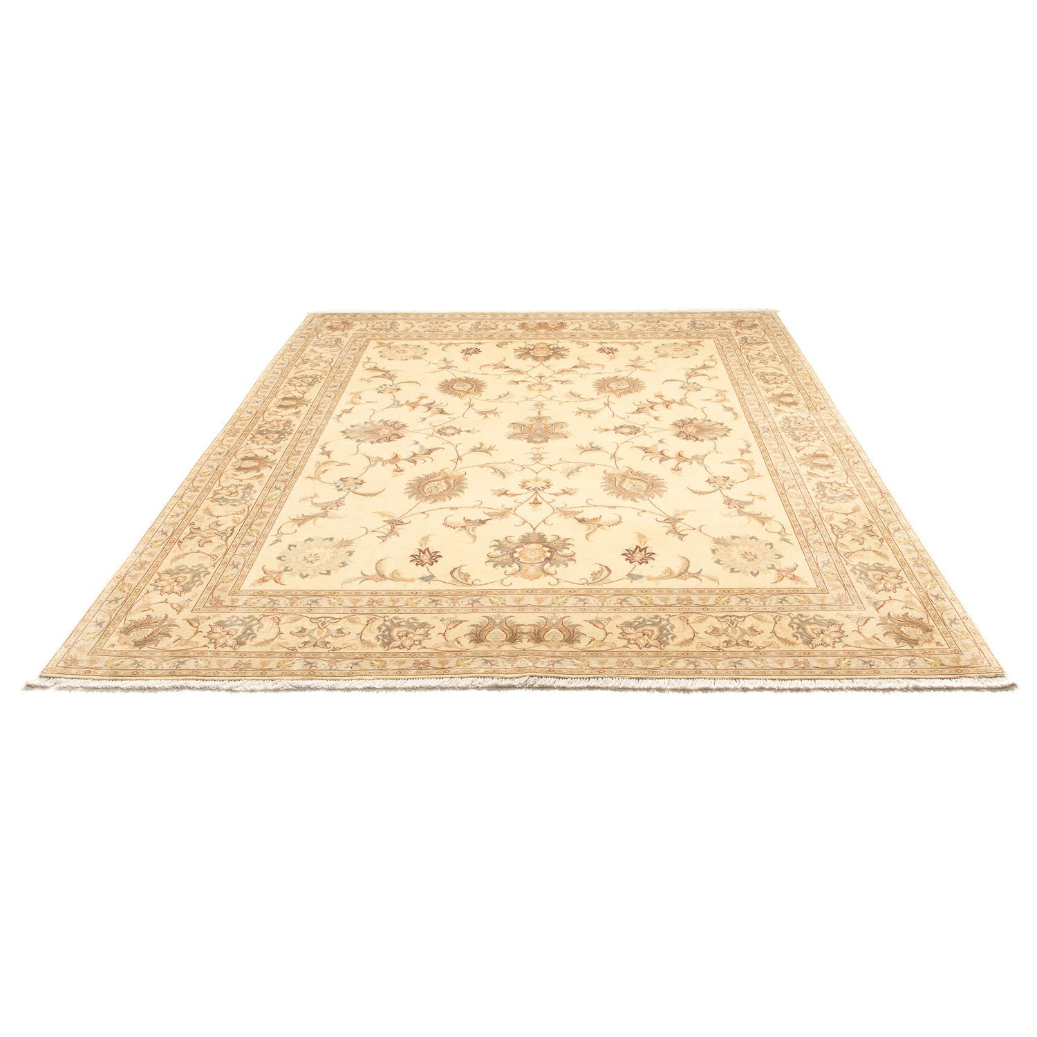 Persisk tæppe - Tabriz - Royal - 242 x 202 cm - beige