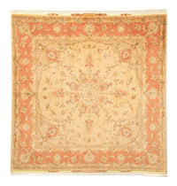 Persisk tæppe - Tabriz - Royal firkantet  - 203 x 200 cm - beige