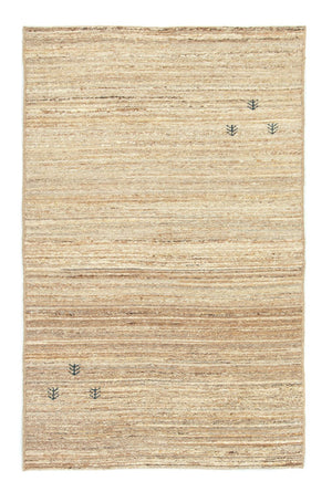 Gabbeh-tæppe - Persisk - 176 x 110 cm - beige