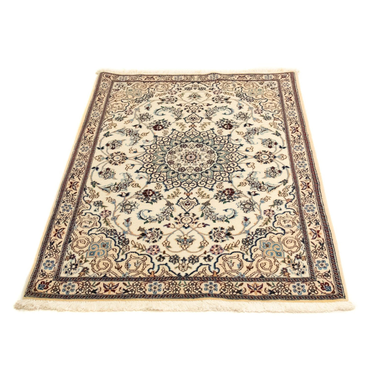 Persisk tæppe - Nain - Royal - 135 x 88 cm - beige