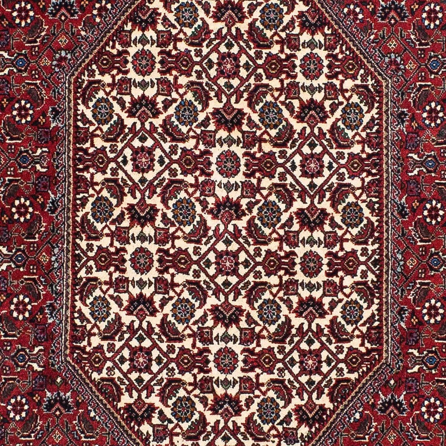 Løber Persisk tæppe - Bijar - 202 x 102 cm - rød