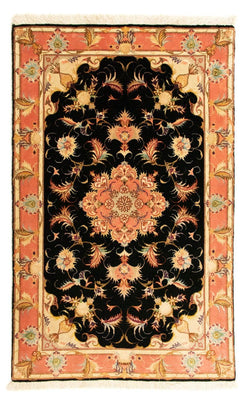 Persisk tæppe - Tabriz - Royal - 118 x 71 cm - sort