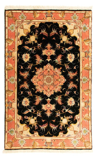 Persisk tæppe - Tabriz - Royal - 118 x 71 cm - sort