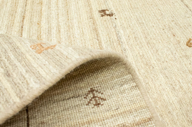 Gabbeh-tæppe - Persisk - 172 x 123 cm - beige