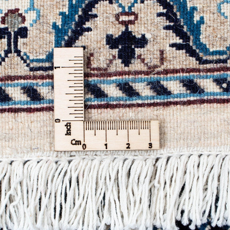 Persisk tæppe - Nain - 295 x 199 cm - mørkeblå