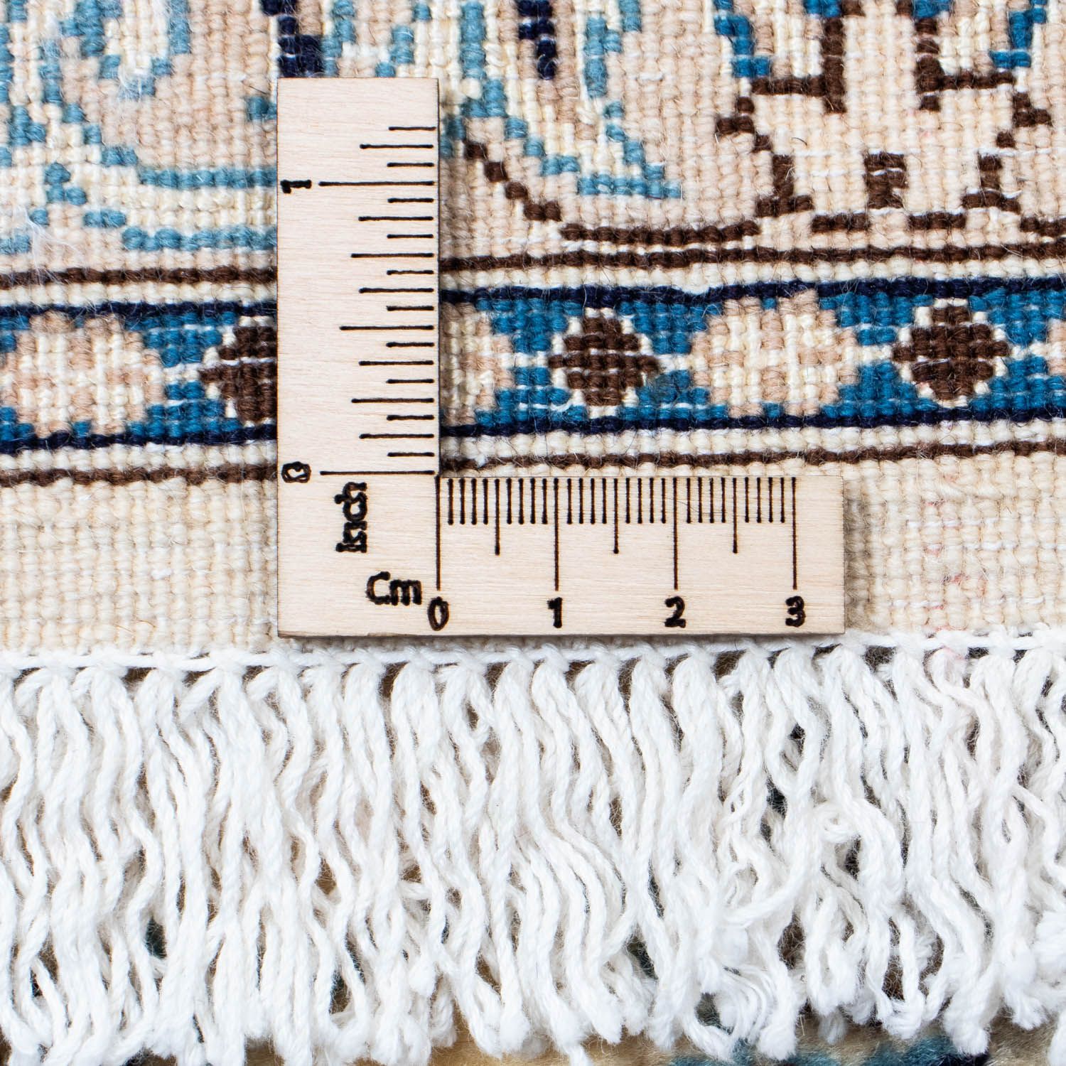 Persisk tæppe - Nain - 310 x 207 cm - beige