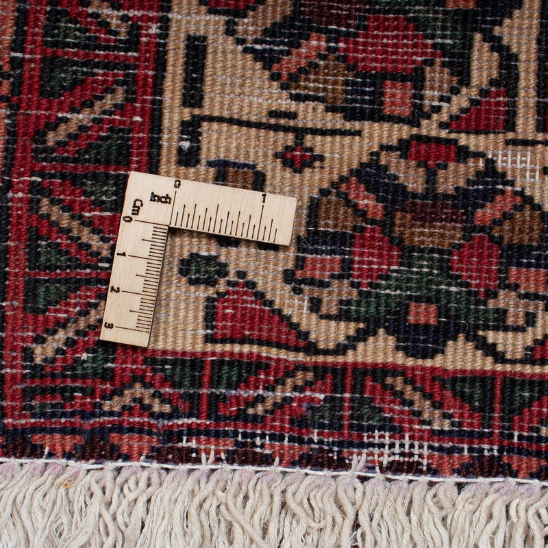 Persisk tæppe - Nomadisk - 300 x 200 cm - mørkerød