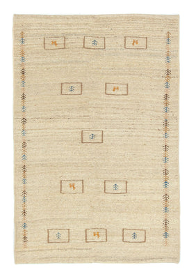 Gabbeh-tæppe - Persisk - 166 x 113 cm - beige