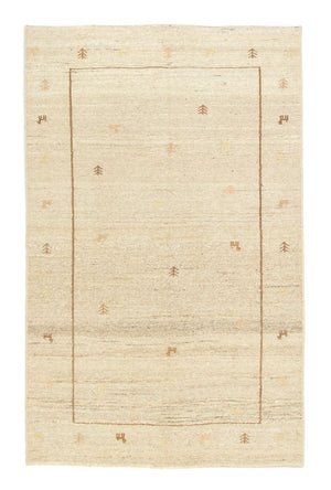 Gabbeh-tæppe - Persisk - 171 x 110 cm - beige