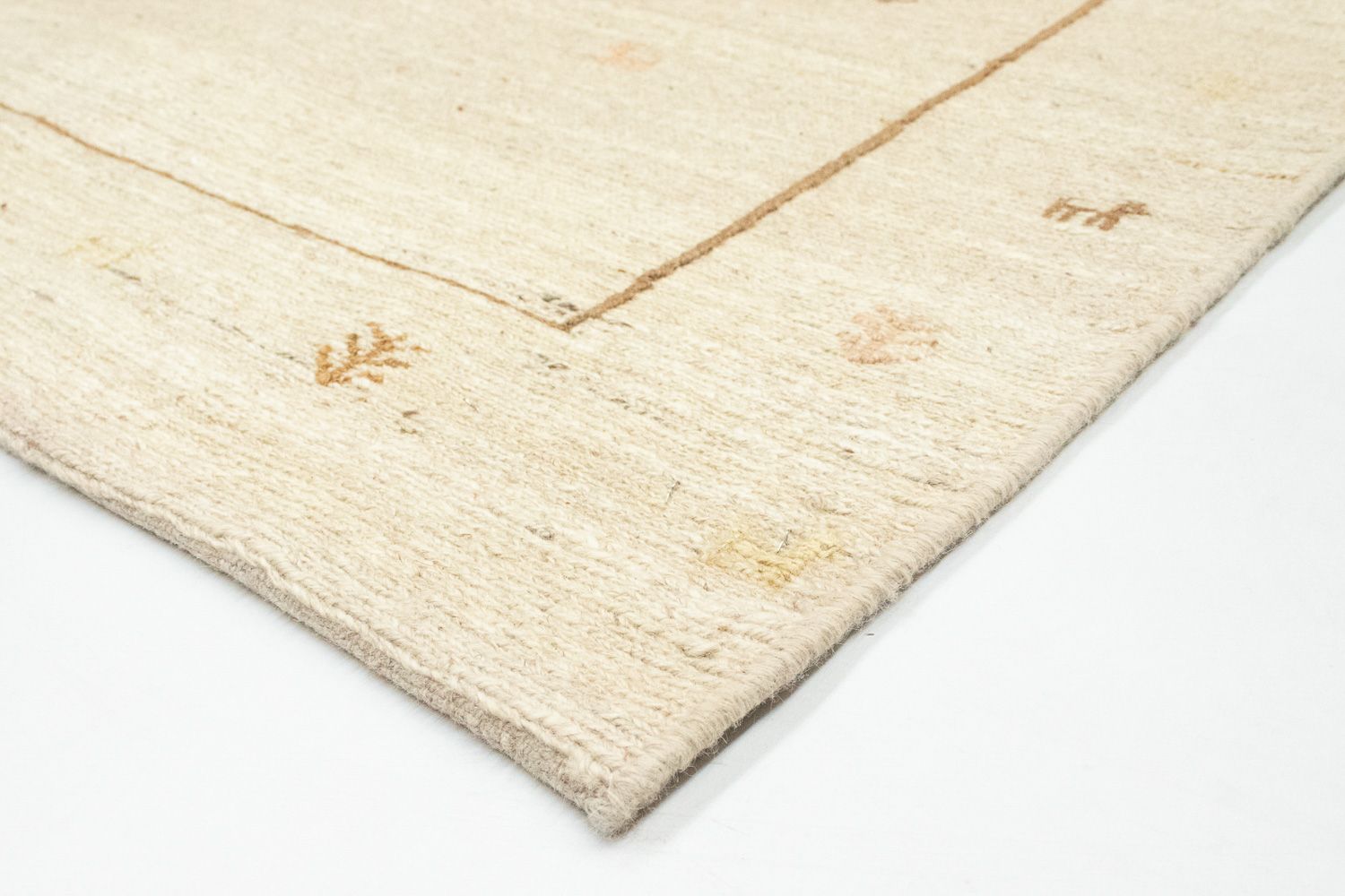 Gabbeh-tæppe - Persisk - 171 x 110 cm - beige