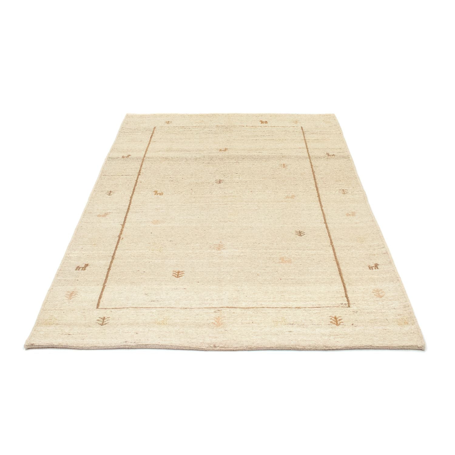 Gabbeh-tæppe - Persisk - 171 x 110 cm - beige