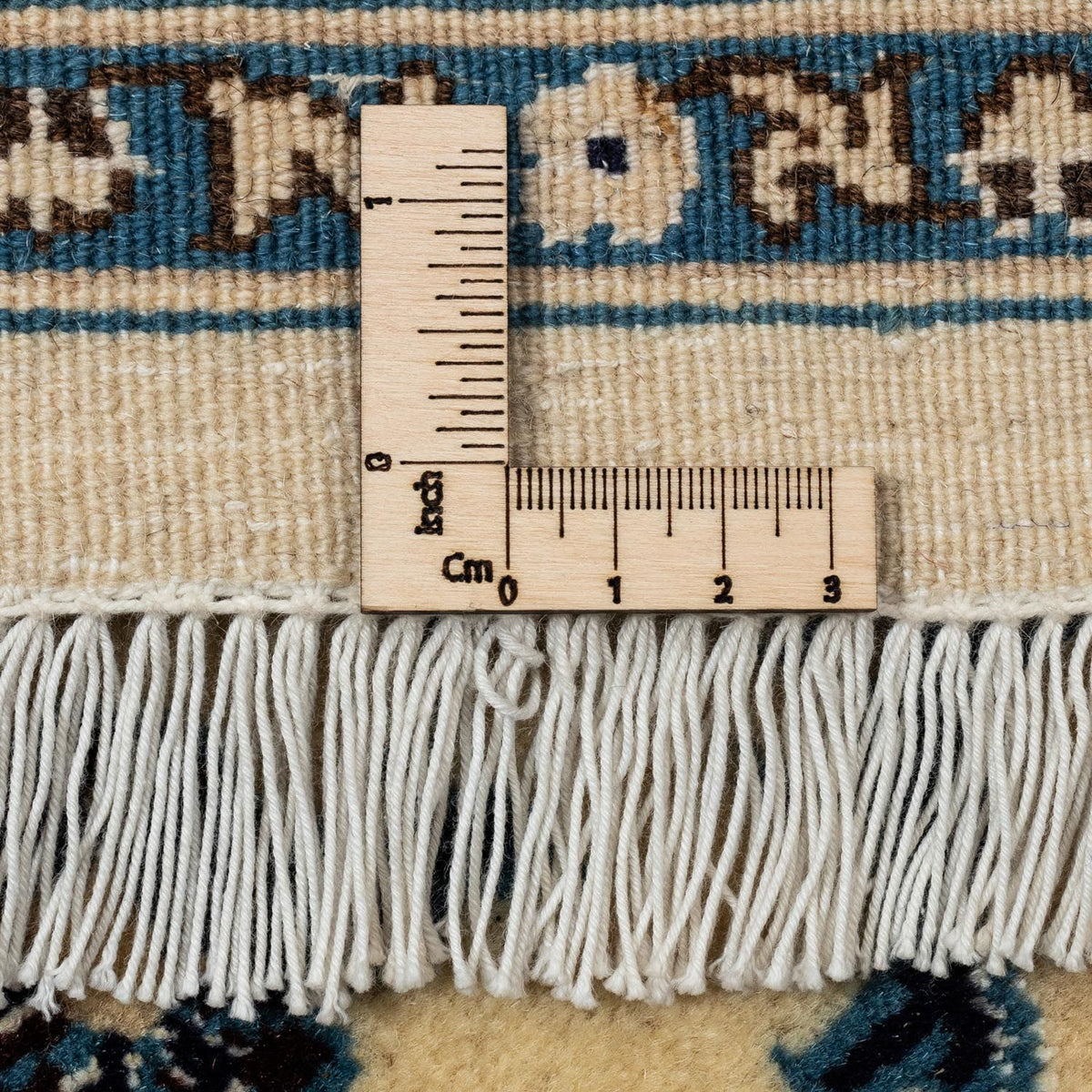 Persisk tæppe - Nain - Royal - 300 x 248 cm - beige