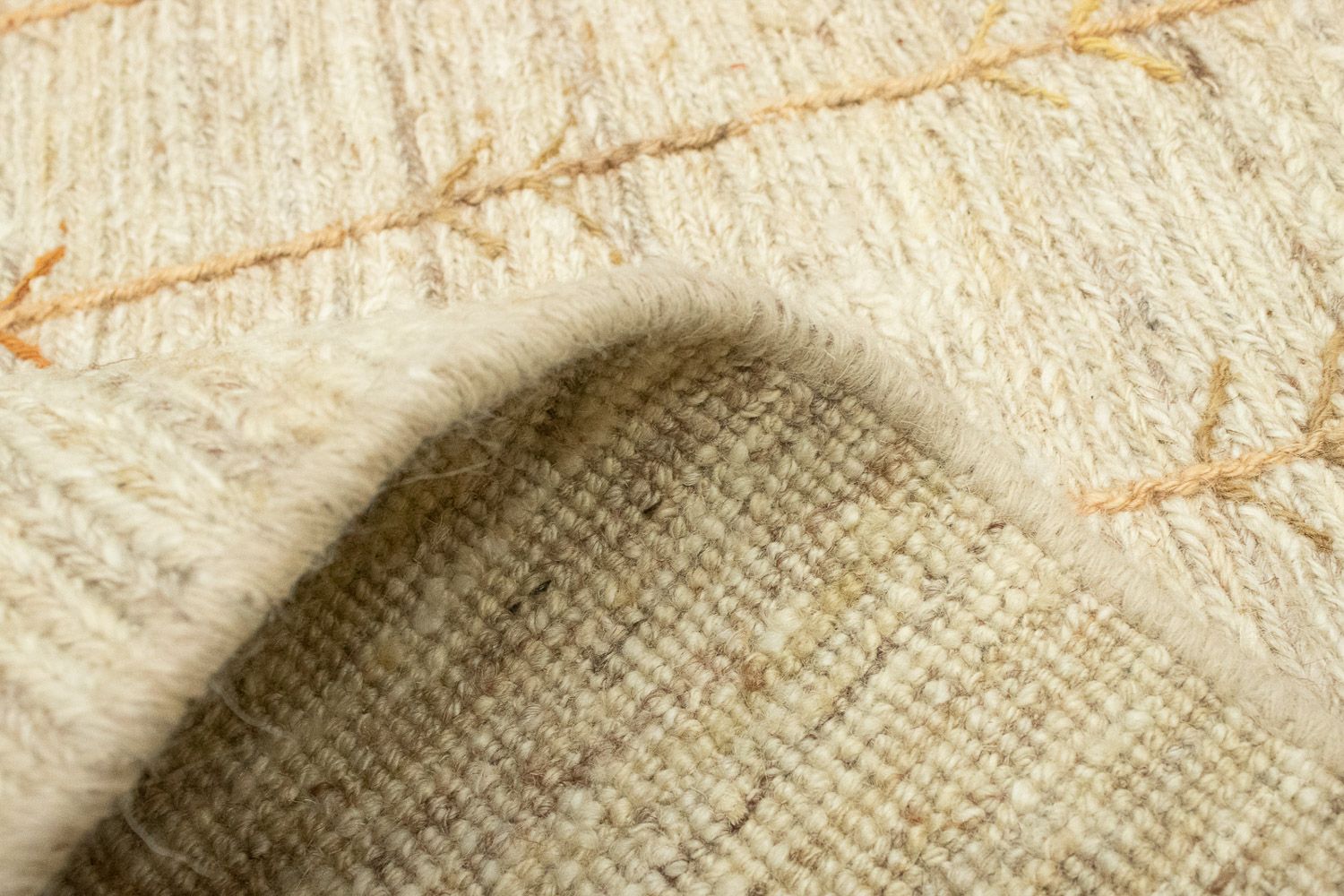 Gabbeh-tæppe - Persisk - 240 x 167 cm - beige