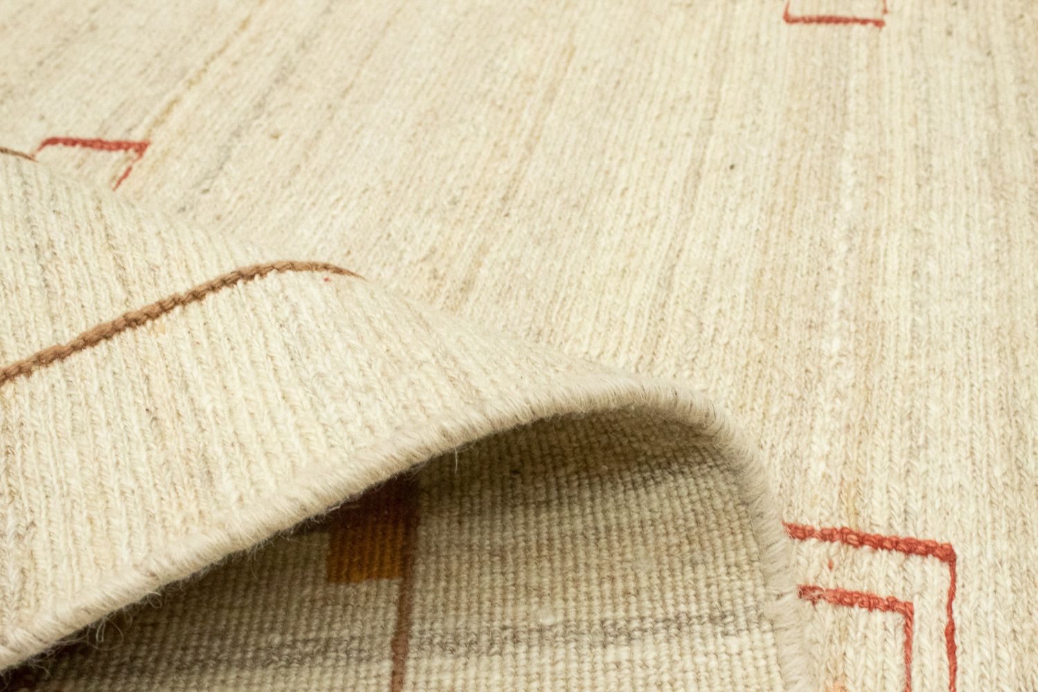 Gabbeh-tæppe - Persisk - 240 x 166 cm - beige