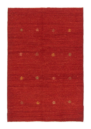 Gabbeh-tæppe - Persisk - 151 x 100 cm - rød