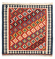 Kilim Fars Tæppe 105x103cm