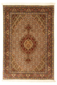 Persisk tæppe - Tabriz - Royal - 126 x 83 cm - beige