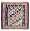 Kelim-tæppe - orientalsk firkantet  - 100 x 100 cm - beige