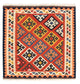 Kilim Fars Tæppe 106x104cm