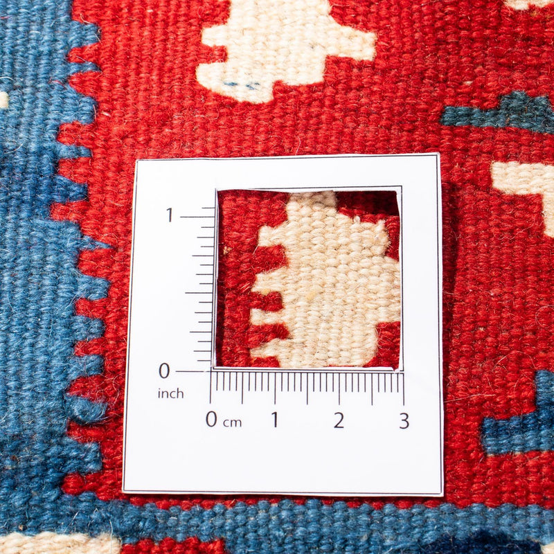 Kelim-tæppe - orientalsk firkantet  - 100 x 100 cm - beige
