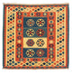 Kilim Fars Tæppe 100x100cm