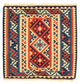 Kilim Fars Tæppe 104x101cm