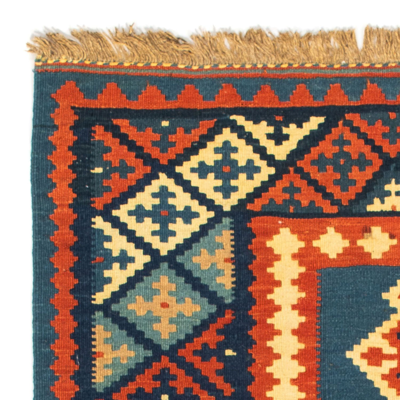 Kilim Fars Tæppe 100x100cm