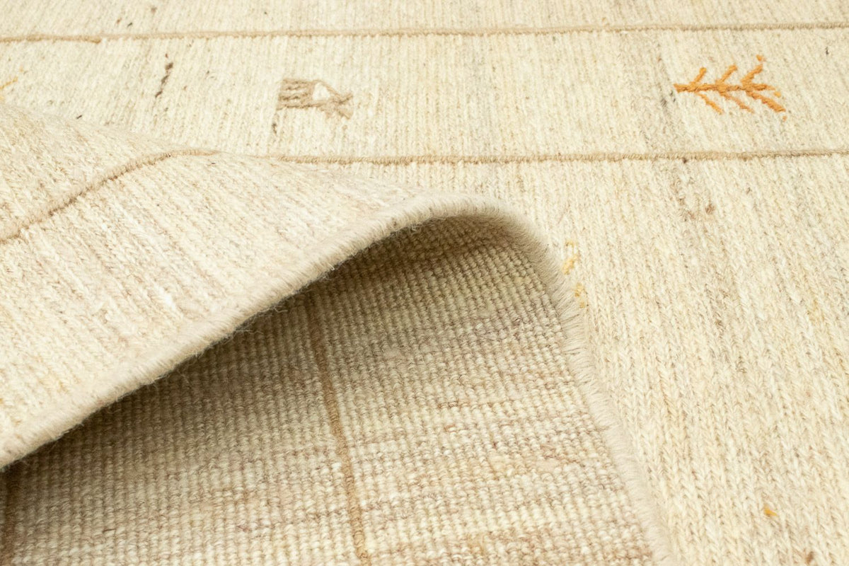 Gabbeh-tæppe - Persisk - 179 x 108 cm - beige