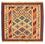 Kelim-tæppe - orientalsk firkantet  - 103 x 100 cm - beige
