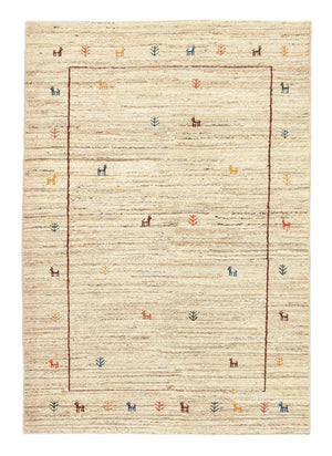 Gabbeh-tæppe - Persisk - 174 x 121 cm - beige