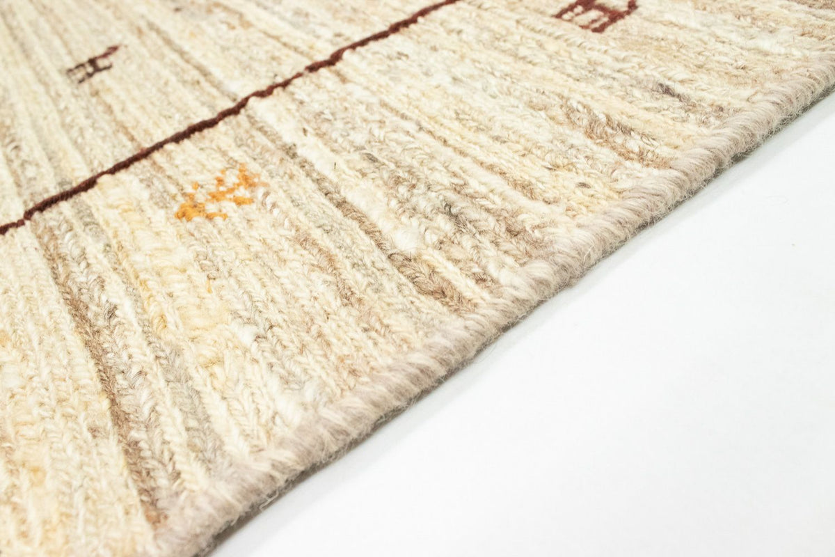 Gabbeh-tæppe - Persisk - 174 x 121 cm - beige