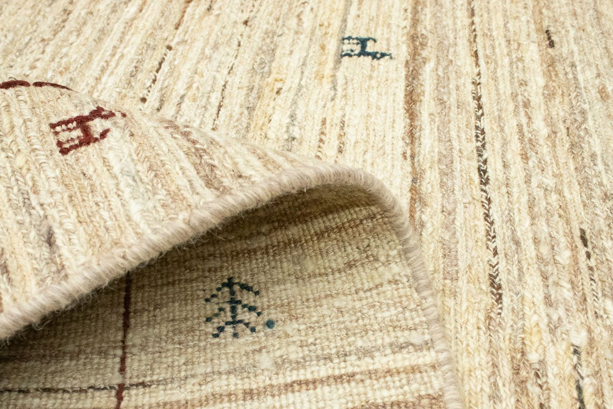 Gabbeh-tæppe - Persisk - 174 x 121 cm - beige