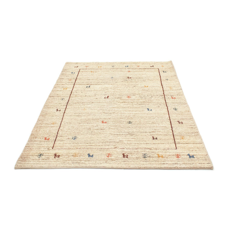 Gabbeh-tæppe - Persisk - 174 x 121 cm - beige