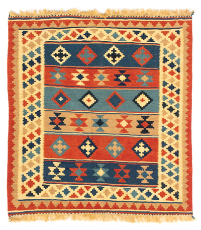 Kilim Fars Tæppe 91x100cm