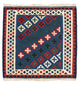 Kilim Fars Tæppe 100x100cm