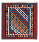 Kilim Fars Tæppe 103x104cm