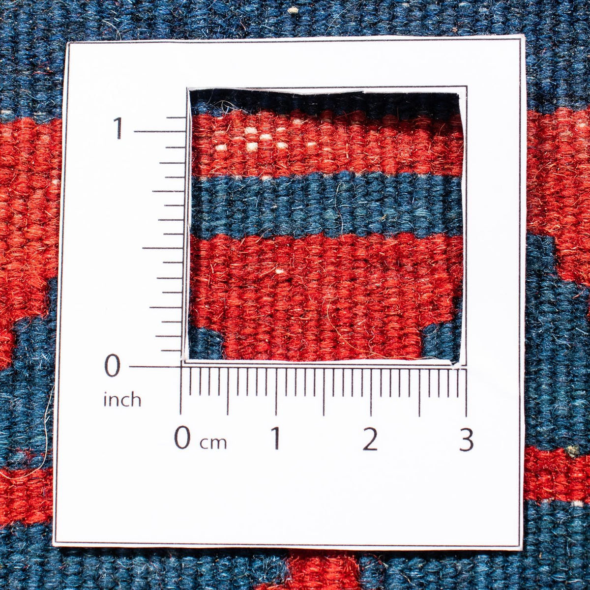 Kelim-tæppe - orientalsk firkantet  - 100 x 97 cm - flerfarvet