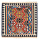 Kilim Fars Tæppe 105x103cm