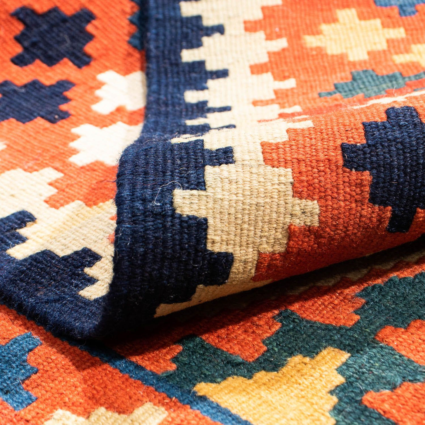 Kilim Fars Tæppe 100x98cm