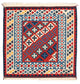 Kilim Fars Tæppe 105x103cm