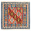 Kelim-tæppe - orientalsk firkantet  - 108 x 97 cm - rust
