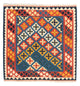 Kilim Fars Tæppe 104x100cm