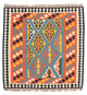 Kilim Fars Tæppe 102x101cm